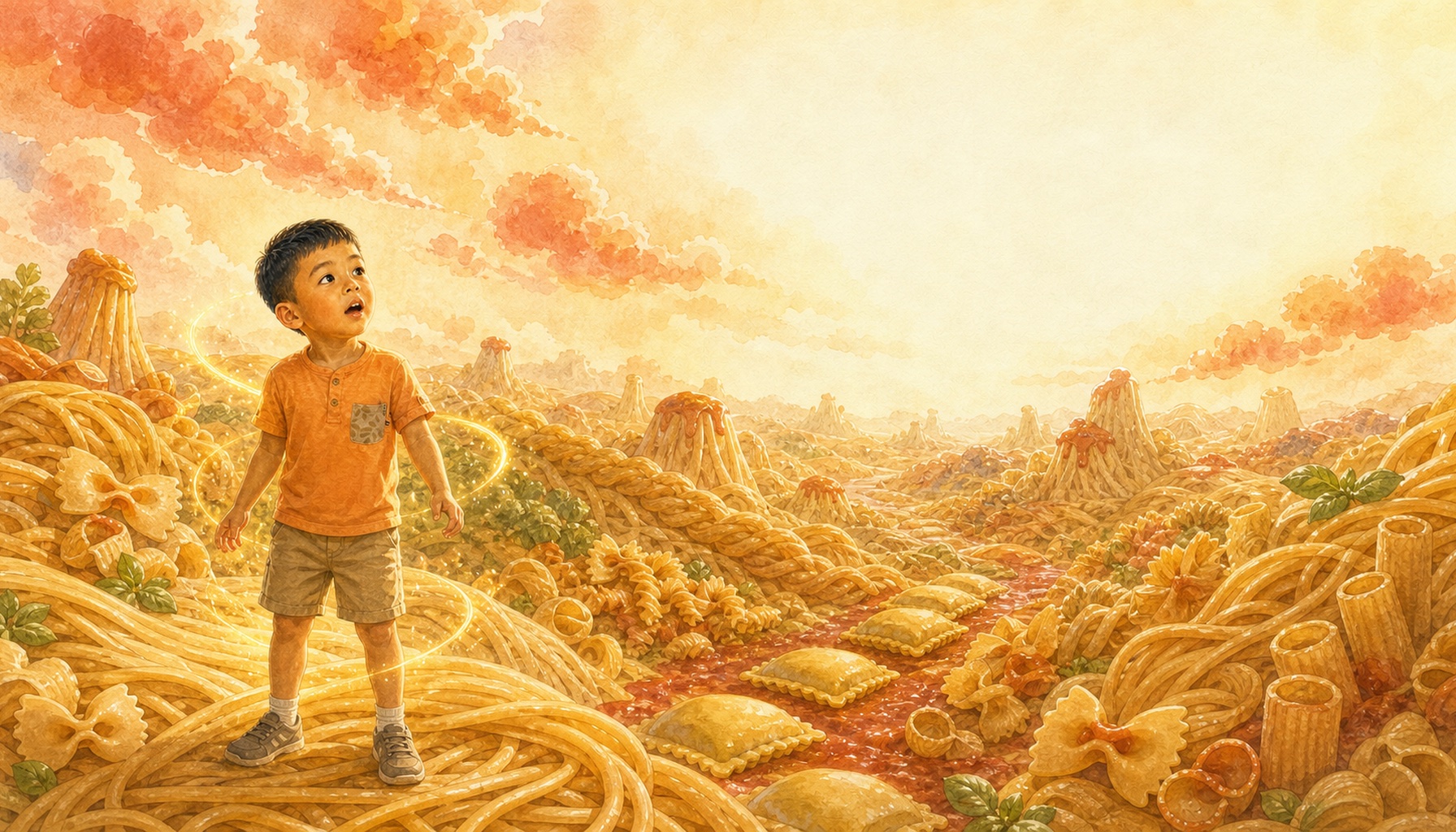 Lukas and the Pasta Planet, page 6: Lift-Off
